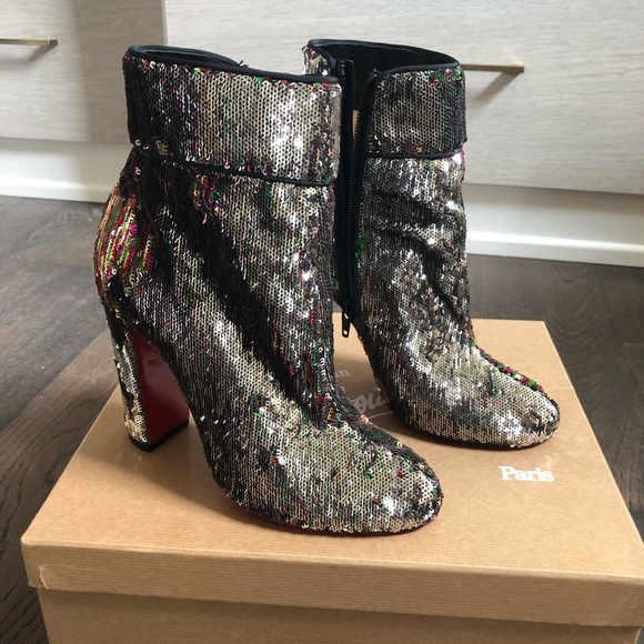 Christian Louboutin Shoes - Christian Louboutin Sequin Moulamax size 38